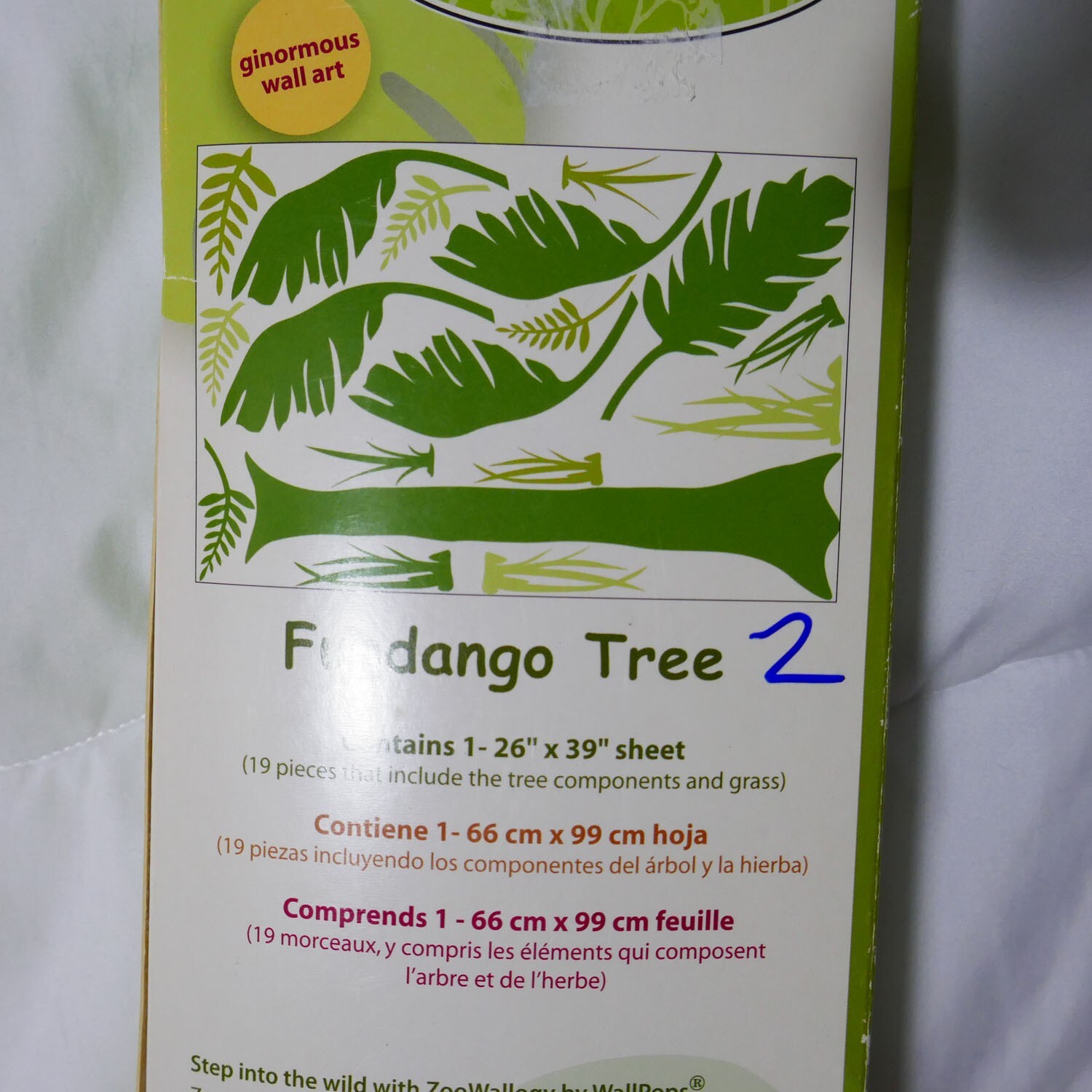 Wall Pops Zoo-Wallogy “Fundango Tree” Wall Stickers Big Wall Sticker Palm Tree
