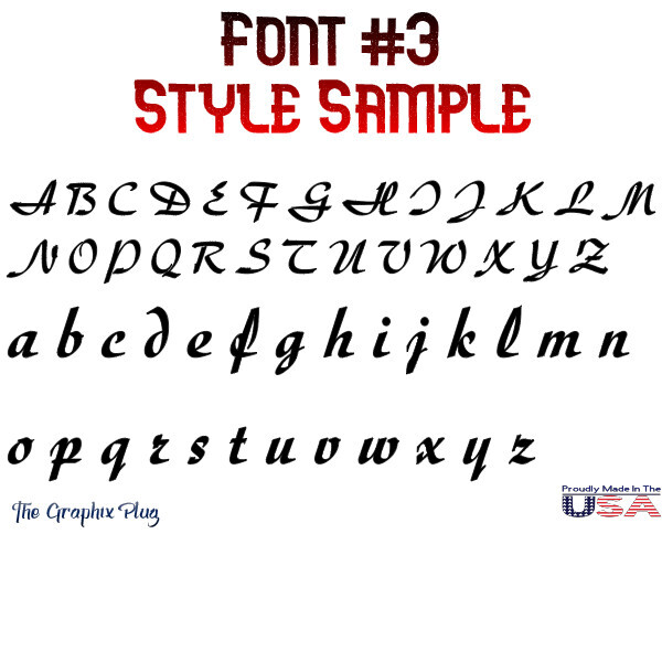Custom Text Vinyl Lettering Sticker Decal Personalized -ANY TEXT – ANY NAME