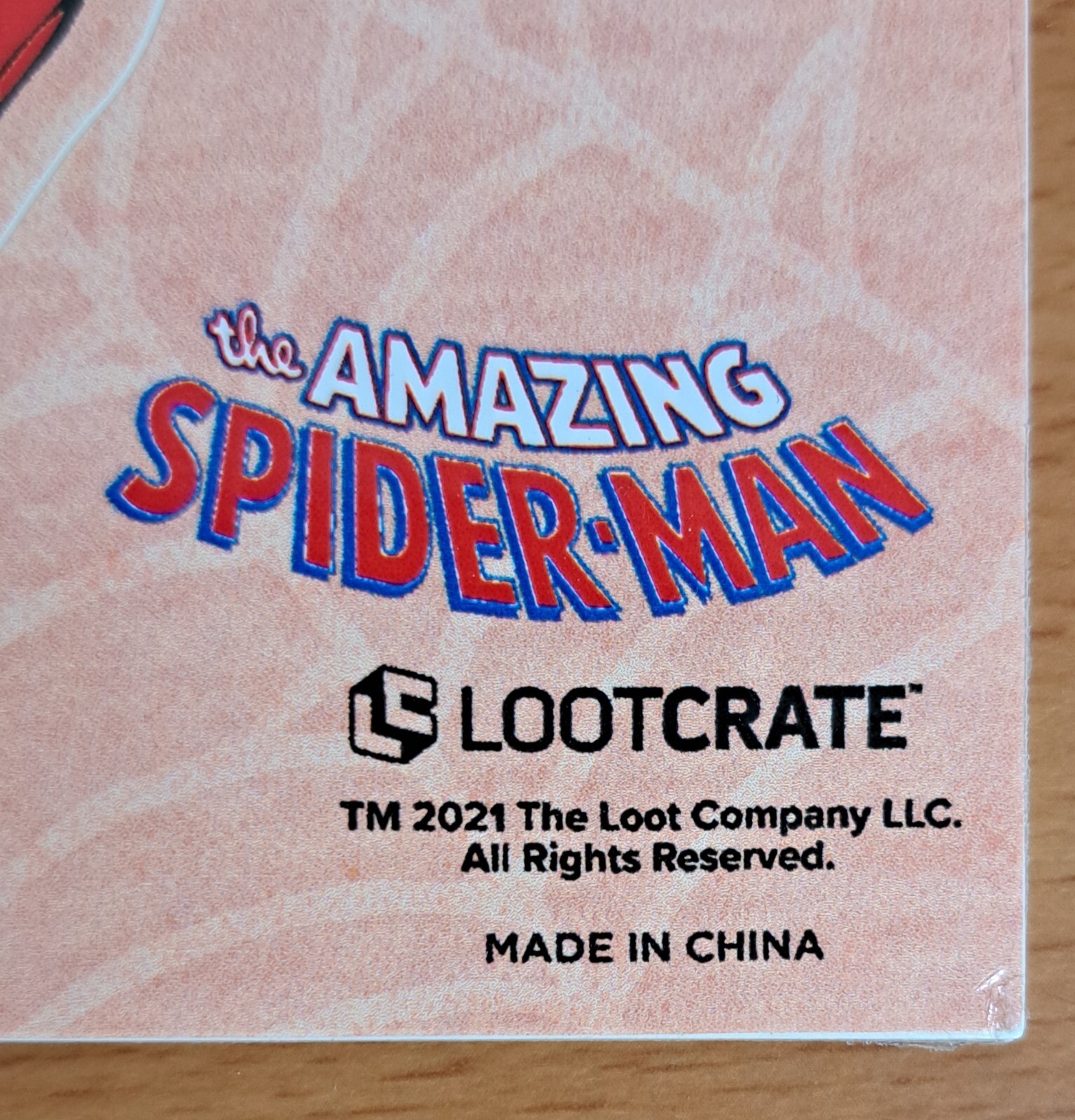 Loot Crate Amazing Spider-Man Tech Sticker – 2021