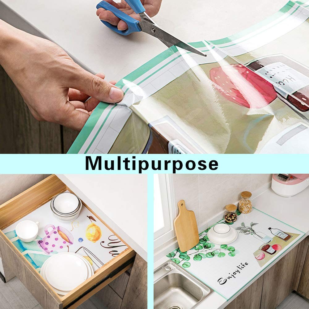 Oil Proof Wall Stickers Wallpaper Kitchen Backsplash Wall Protector Tools Pat…