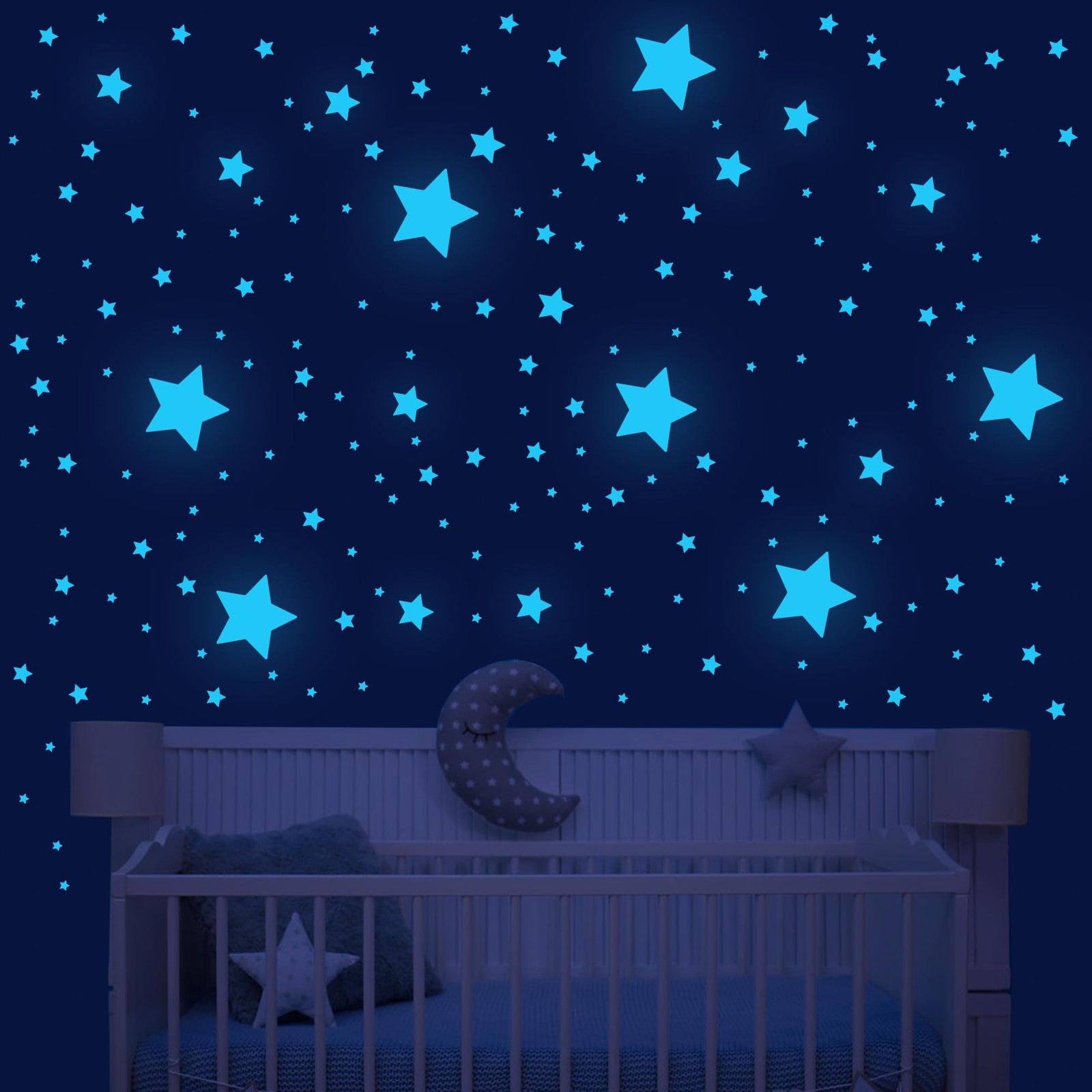 421Pcs Glow in The Dark Stars Ceiling Stars Glow in Dark Space Planet Univers…