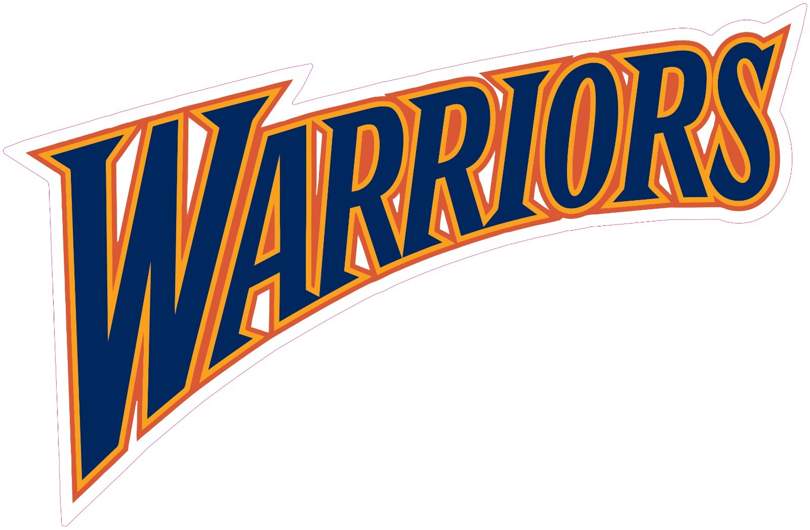 Golden State Warriors Basketball Vinyl Decal Sticker Car Truck Bumper Tumbler