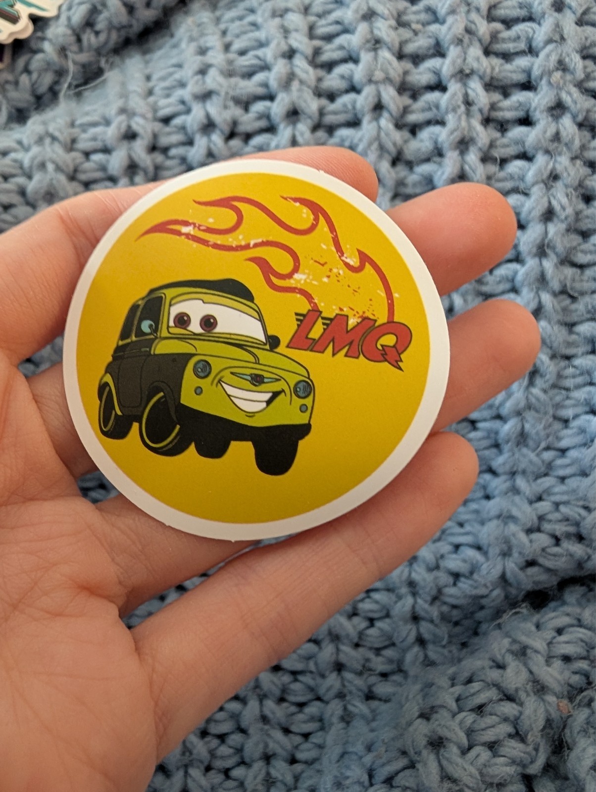 Cars, Pixar, Sticker, Disney, Lightning McQueen, Mater, Sally, Doc Hudson