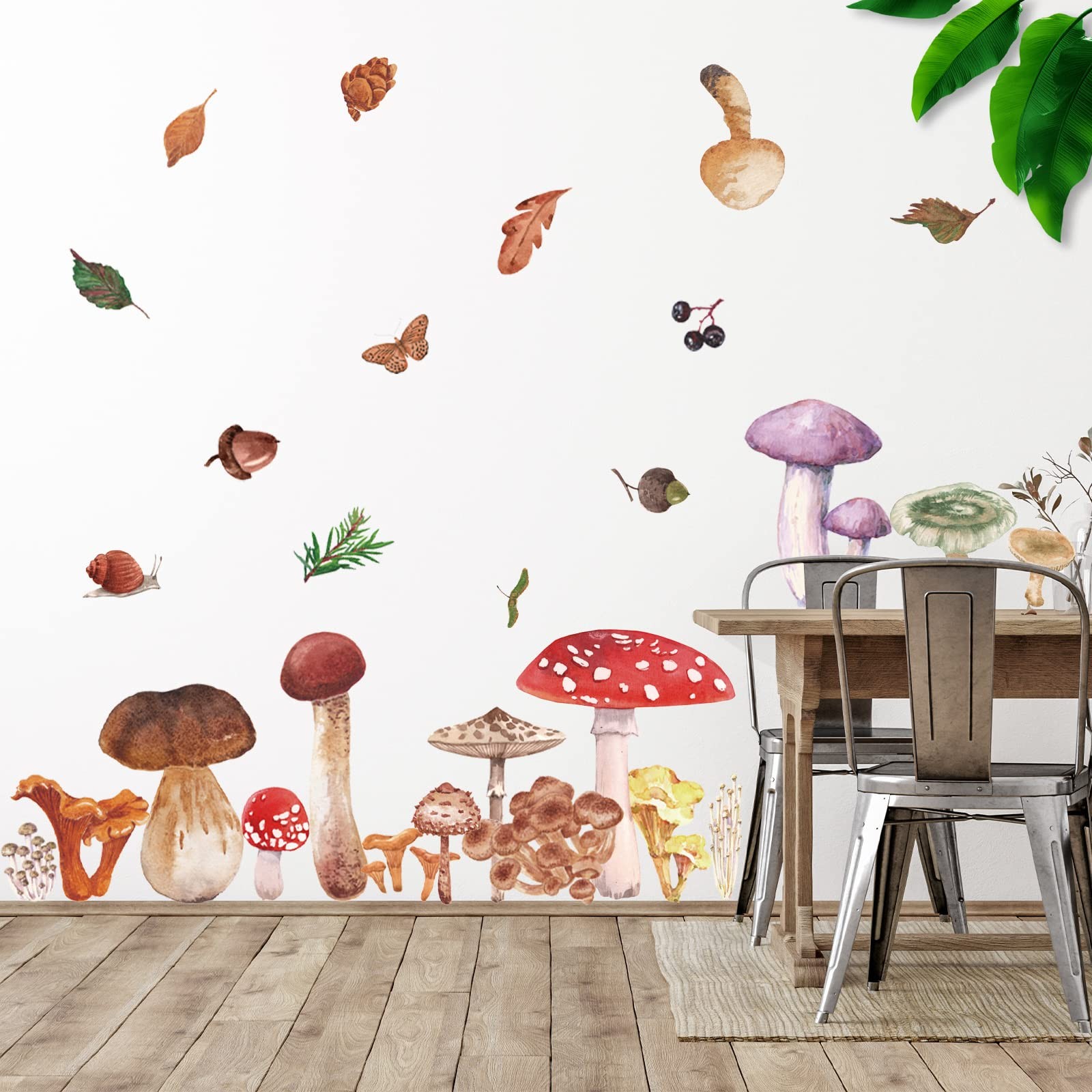 2 Sheets Wall Decals XL Giant Decals for Walls Peel and Stick Removable DIY W…