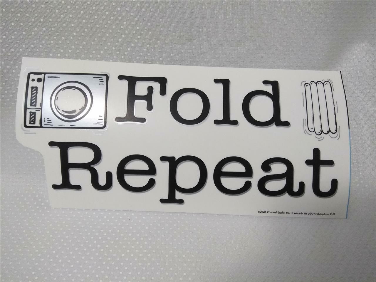 Charming Laundry Room Wall or Washer Decal*Peel & Stick*Removable*Translucent