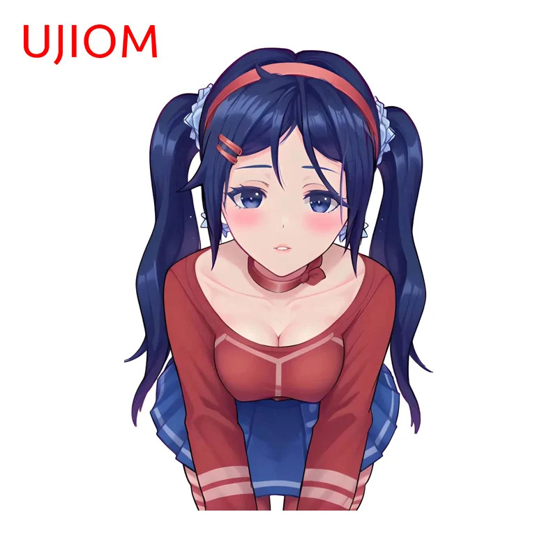 UJIOM Miside Mita Eye-catching Pretty Girl Wall Sticker Creative Wardrobe Decal