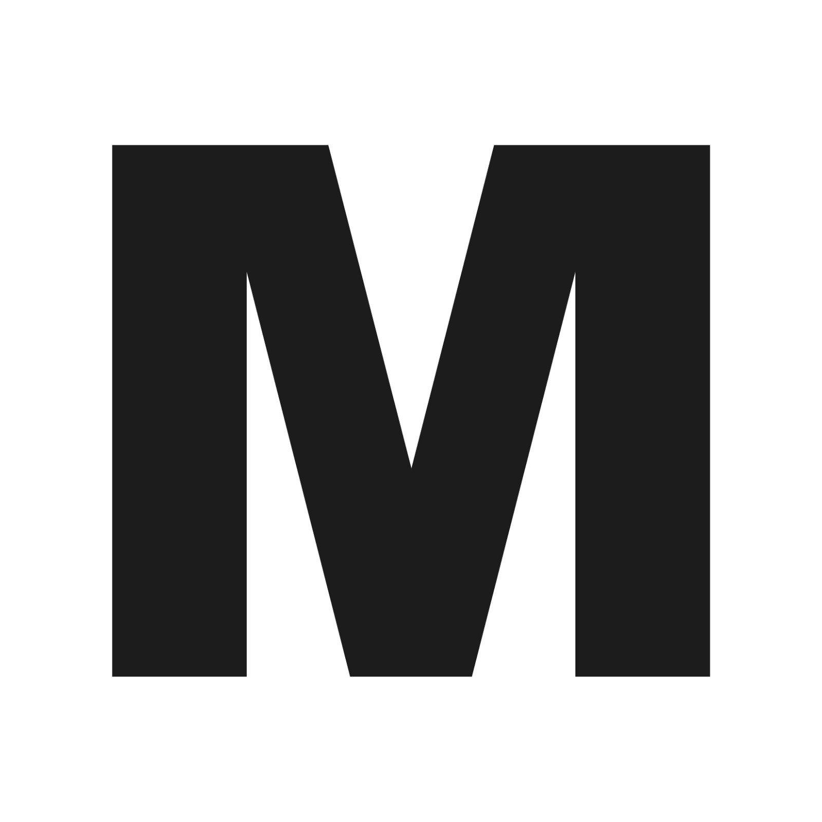Letter M Initial Arial Black font Vinyl Sticker Decal Monogram Diploma