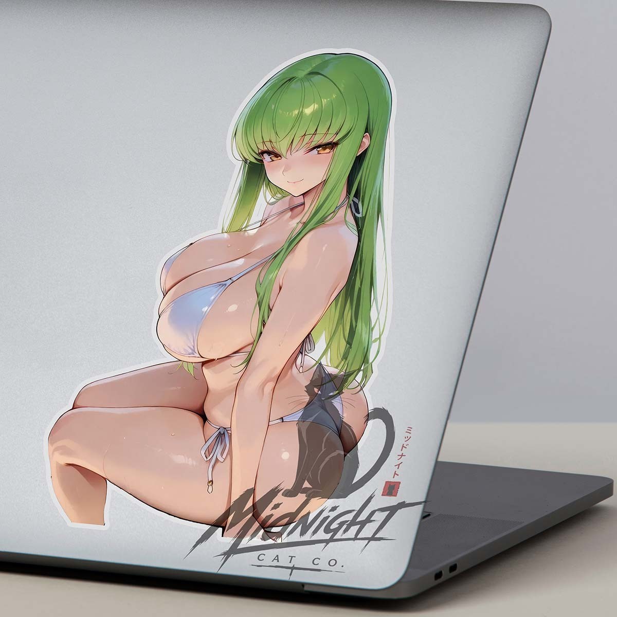 C.C. Vinyl Sticker Anime Manga Waifu Lewd Laptop Car Ecchi
