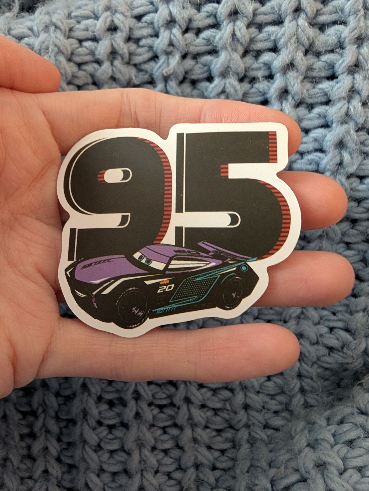Cars, Pixar, Sticker, Disney, Lightning McQueen, Mater, Sally, Doc Hudson