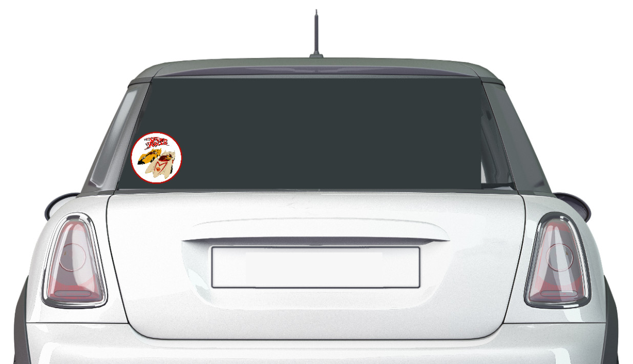 Speed Racer & Racer X – 4″ Handmade Vinyl Decal Sticker Car Truck Laptop Cooler