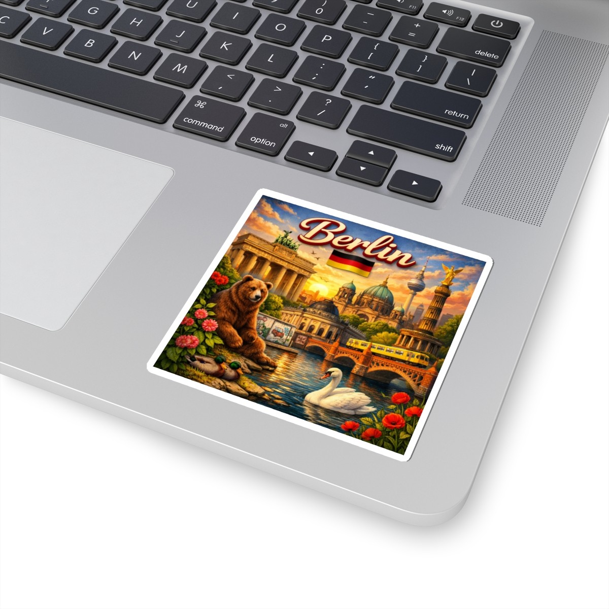 Berlin Sticker | Brandenburg Gate, TV Tower, Travel Souvenir