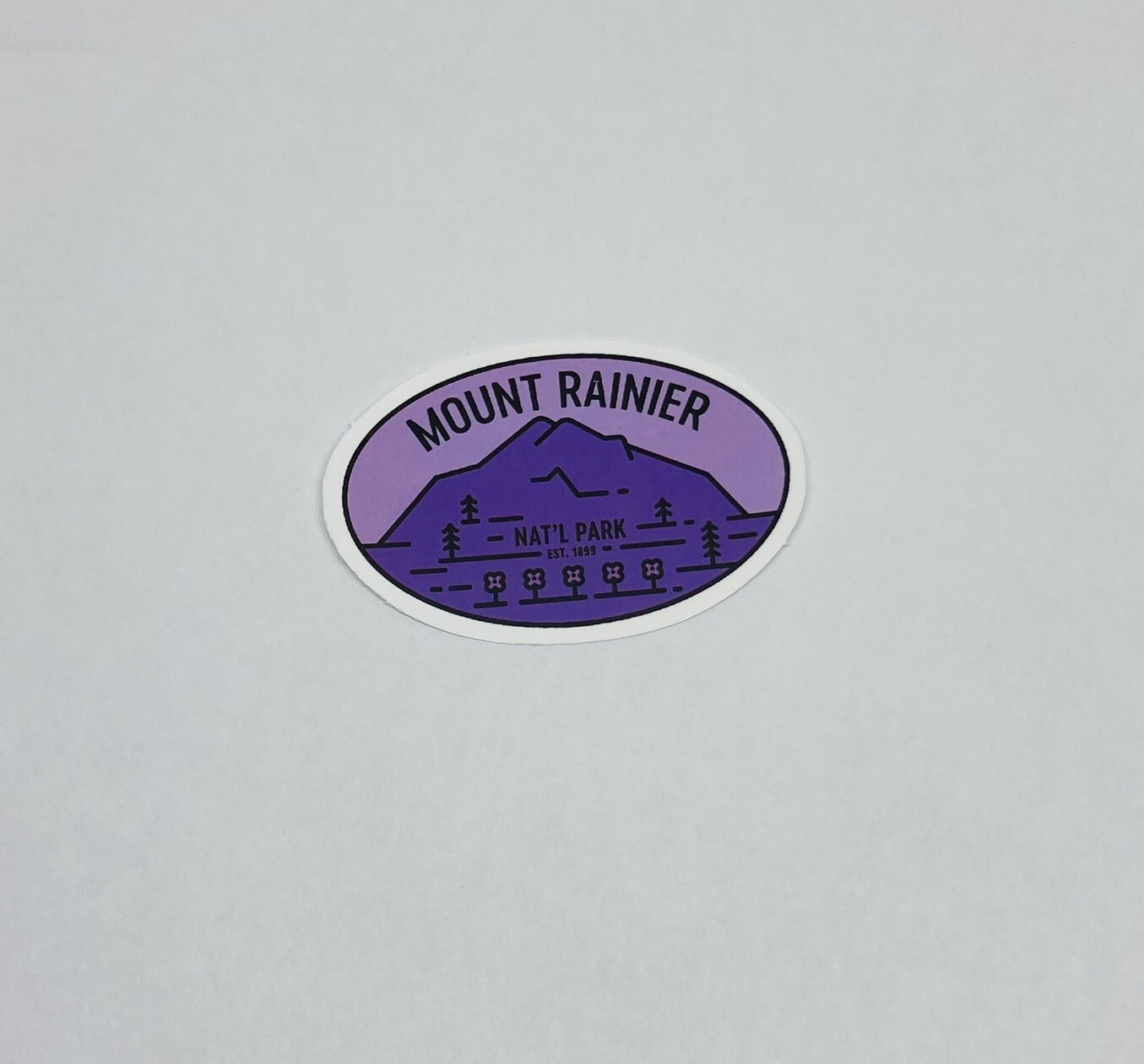 Mount Rainier National Park Sticker Decal Vinyl Travel Souvenir Tc6