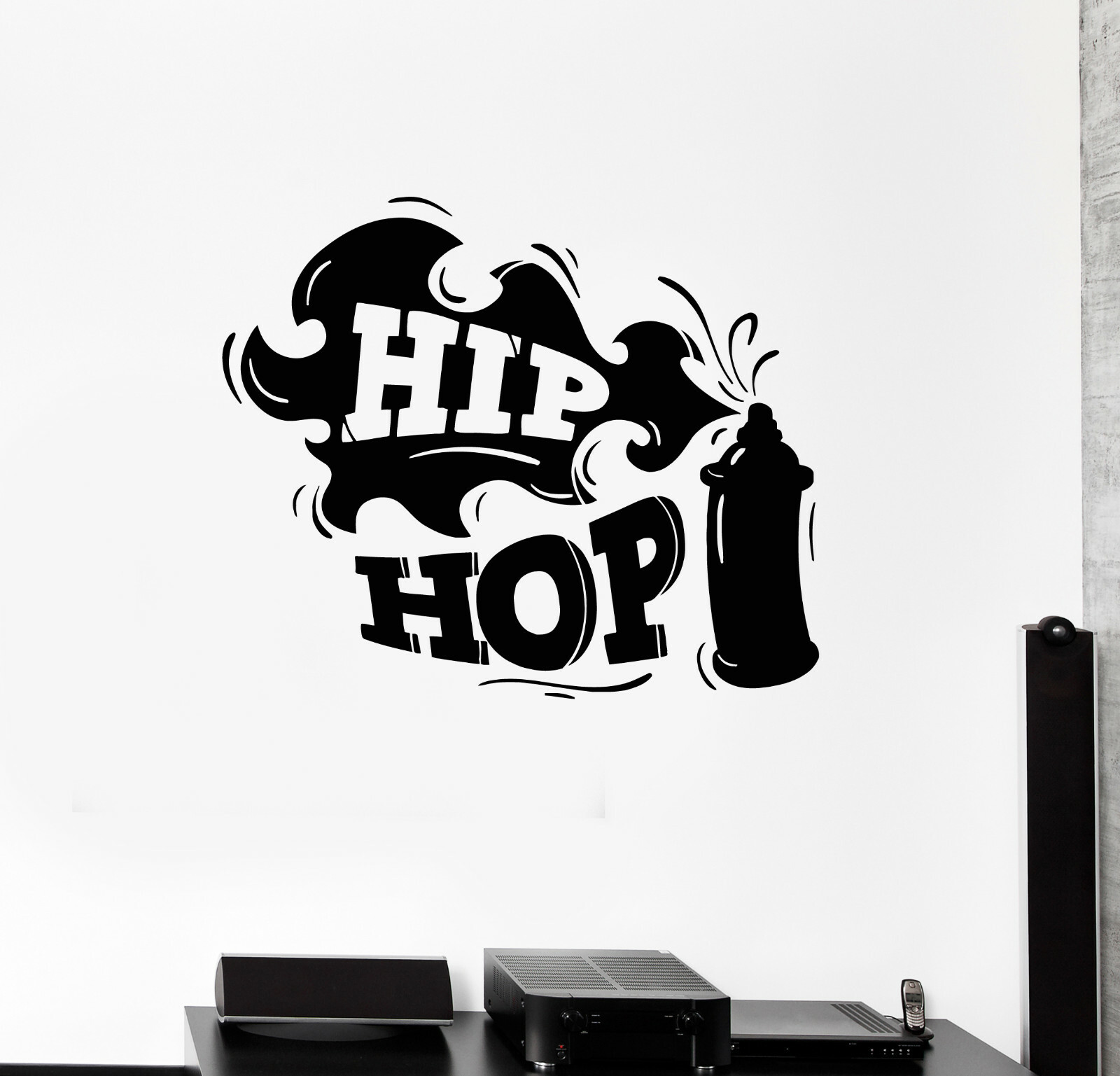 Vinyl Wall Decal Hip Hop Graffiti Spray Balloon Teenage Room Stickers (ig5248)