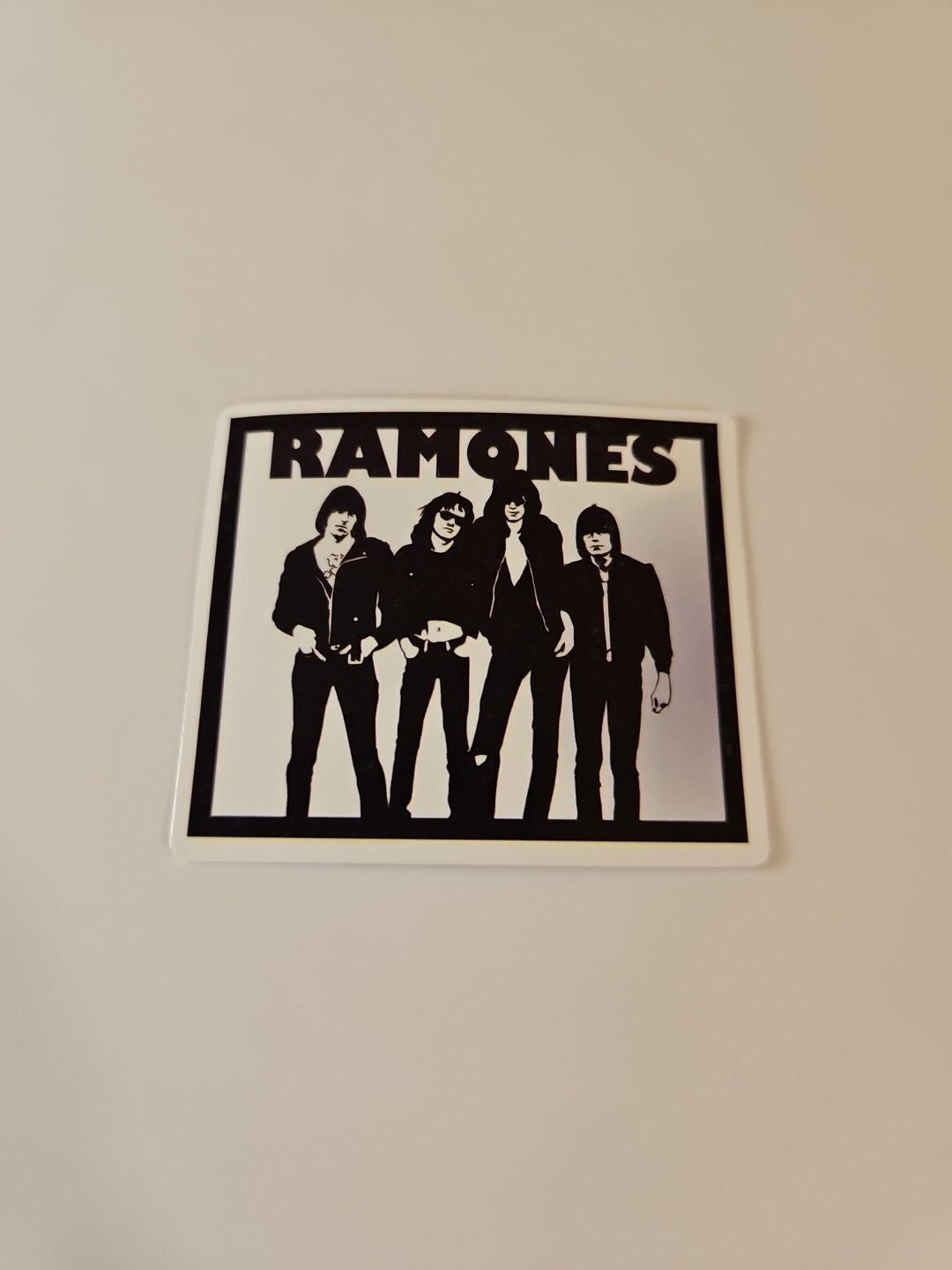 Ramones Laptop Sticker / Decal Of The Legendary Animated American Punk Rock Band