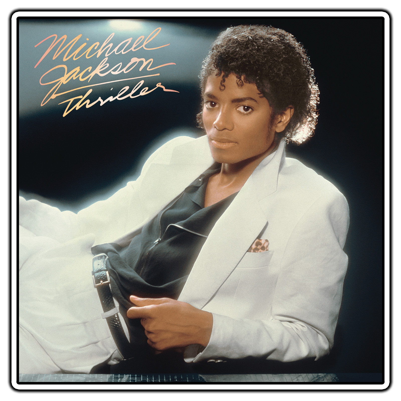 Michael Jackson – Thriller Album Cover Sticker Waterproof Vinyl Decal Die-Cut