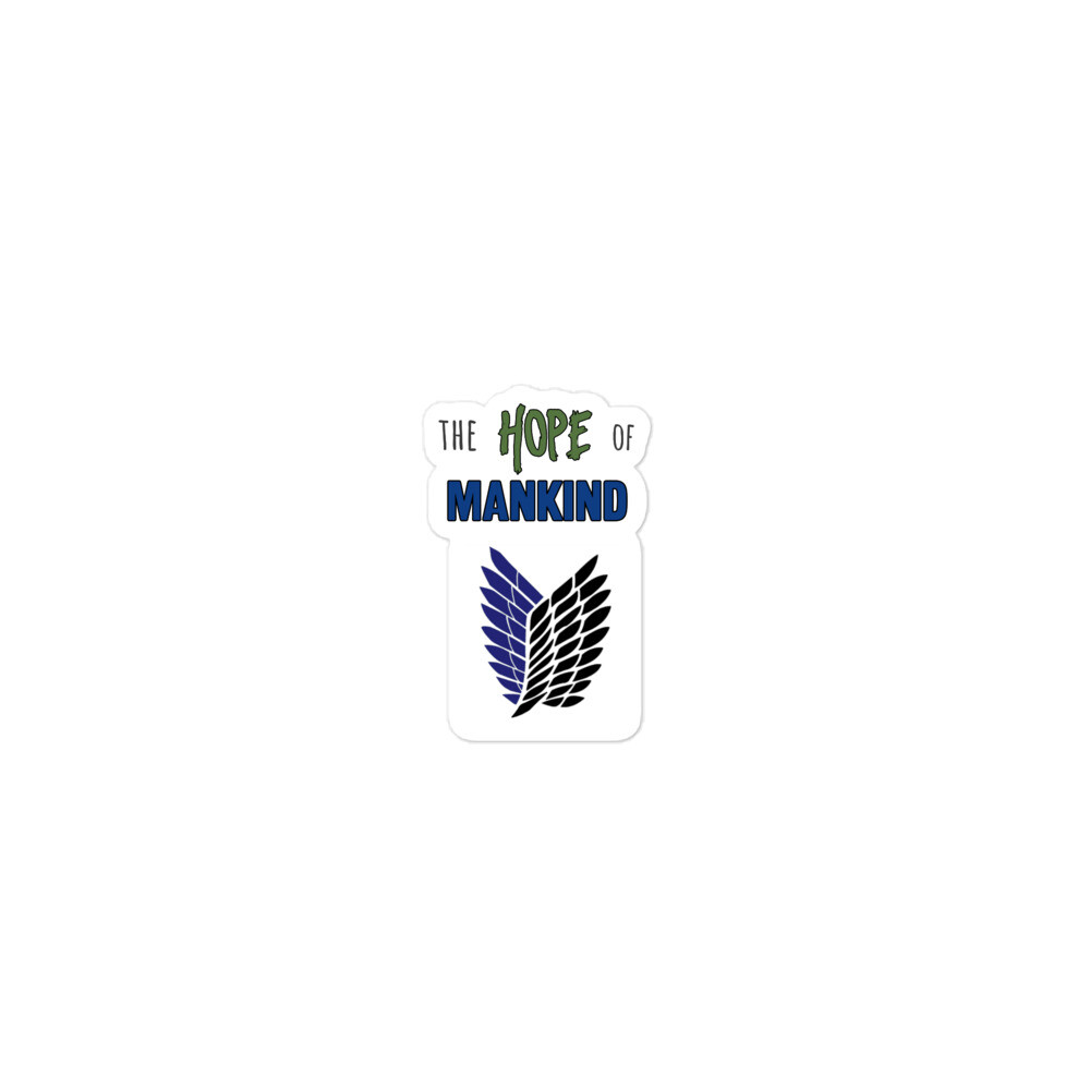 The Hope of Mankind Attack on Titan Survey Corps Stickers