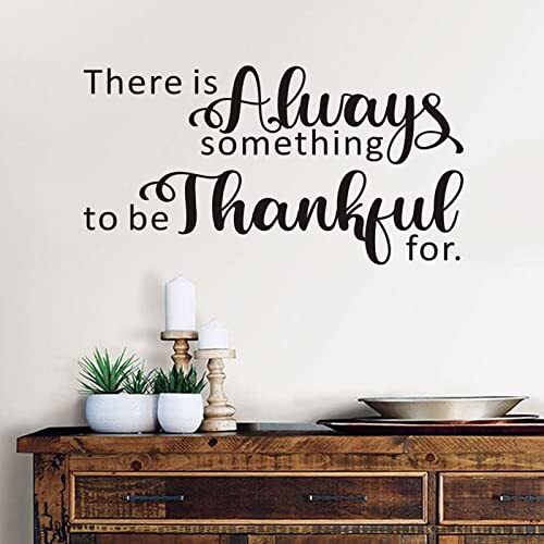 Dining Room Wall Decor, Small There is Always Something to Be Thankful for