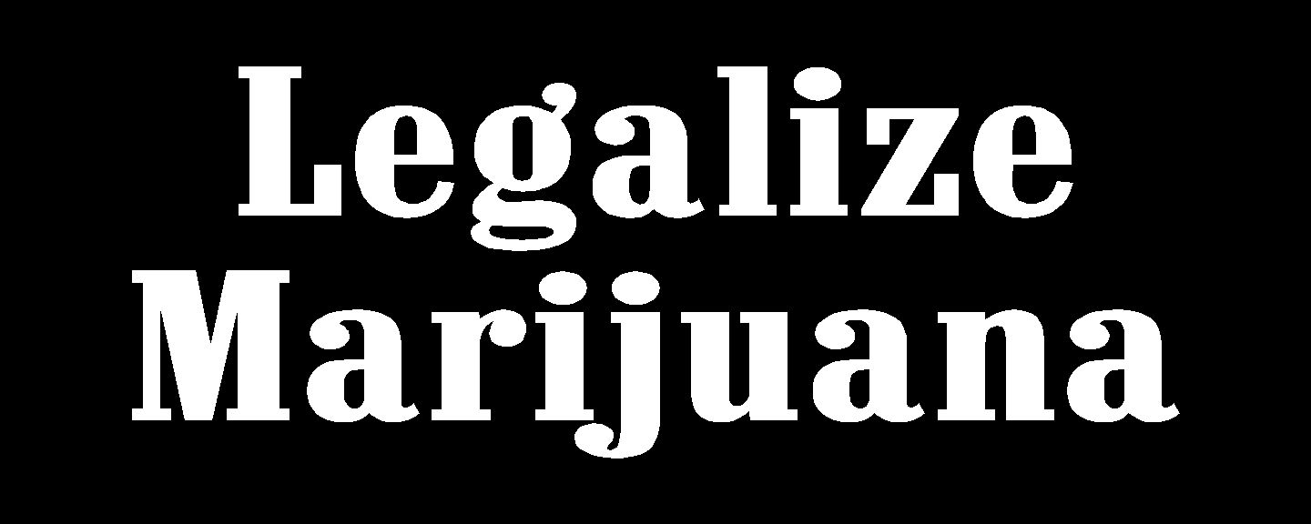 LEGALIZE MARIJUANA Vinyl Decal (3 Sizes, 12 Colors) SD