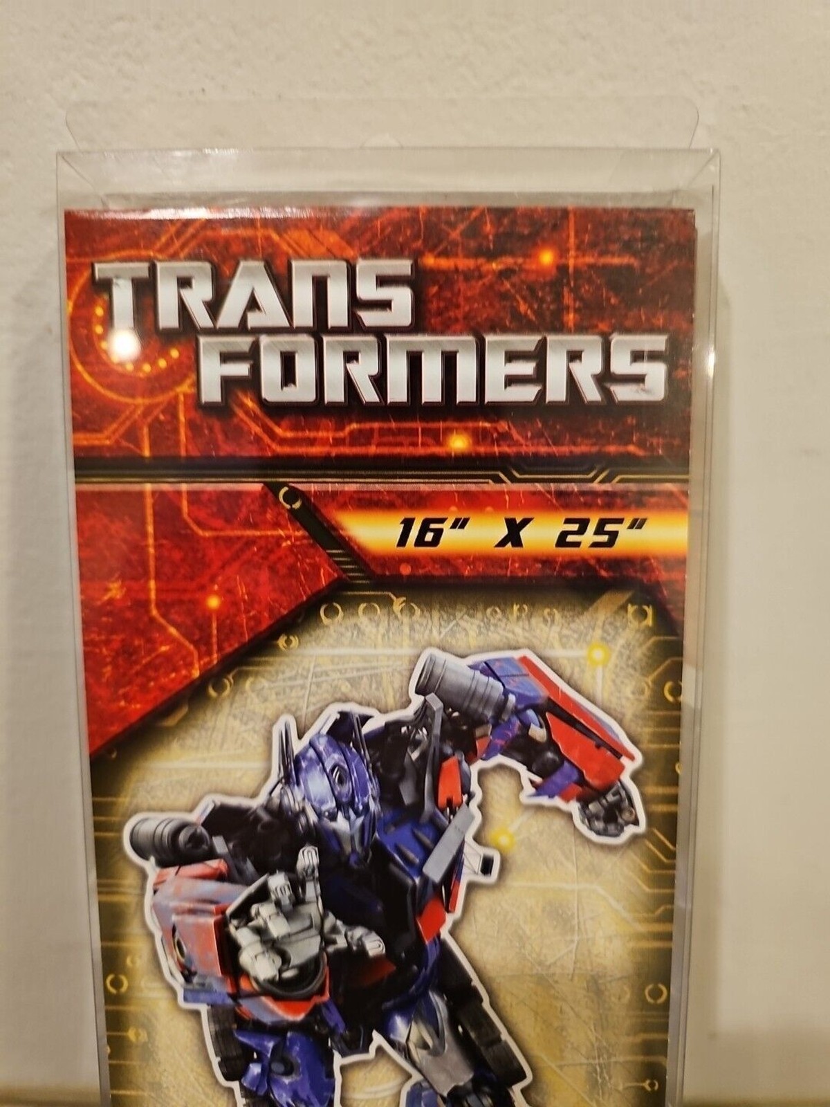 New Transformers Optimus Prime Fathead Reusable Vinyl Wall Graphic 16″ x 24″