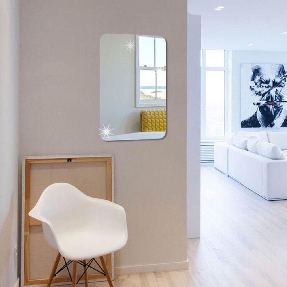 New Practical Bathroom Dining Room Mirror Decorative Mirror Wall Sticker