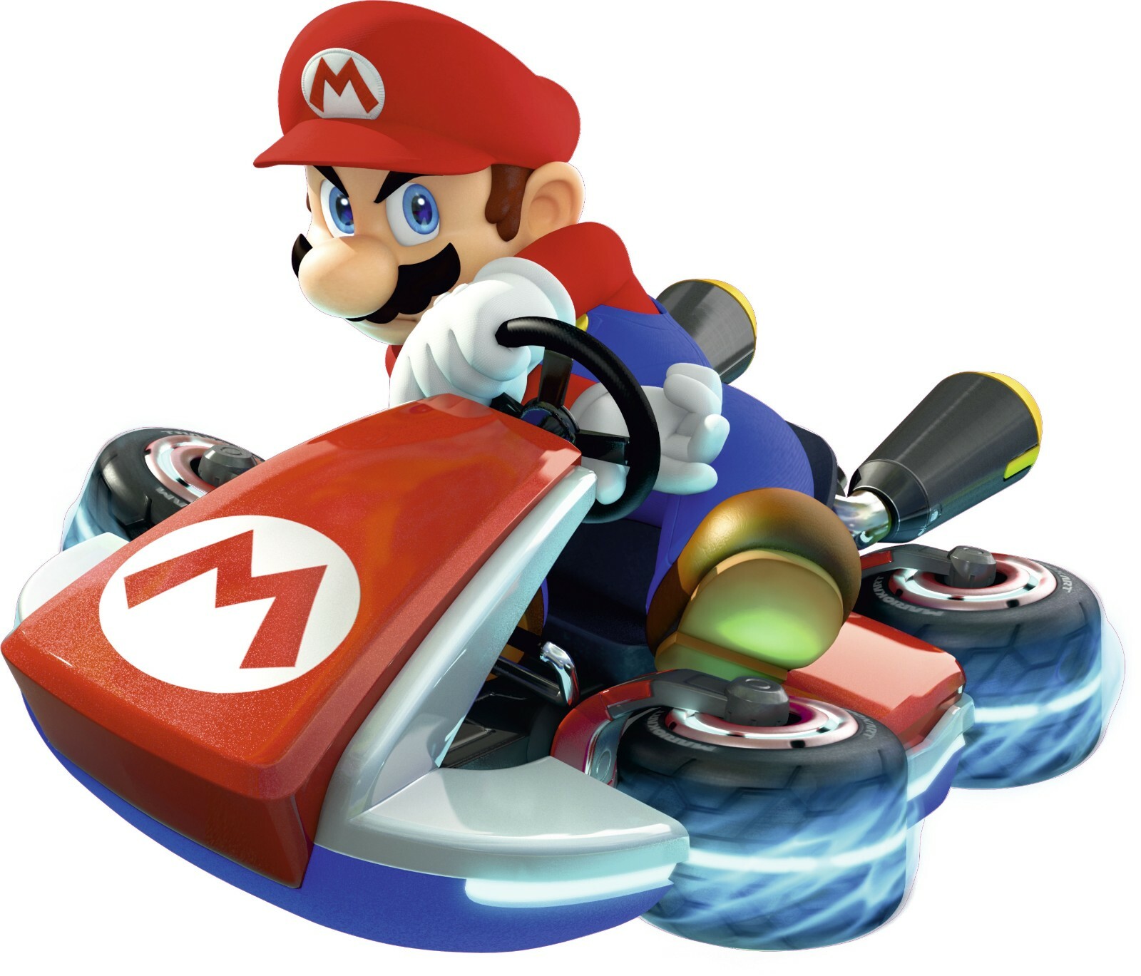 Mario Kart Adhesive Wall Decal – Home Bedroom Living Room Super Mario Bros Decor