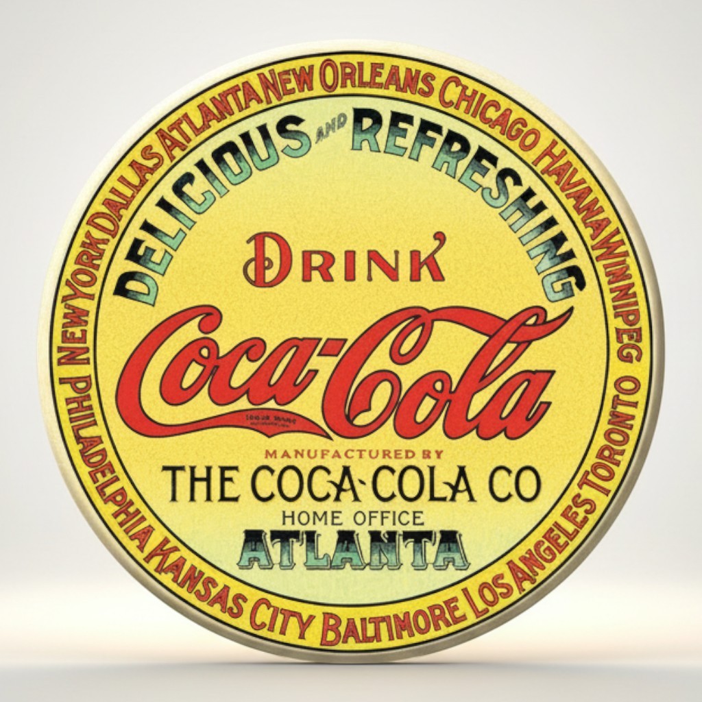 Coca-Cola Keg Vintage Label Magnet