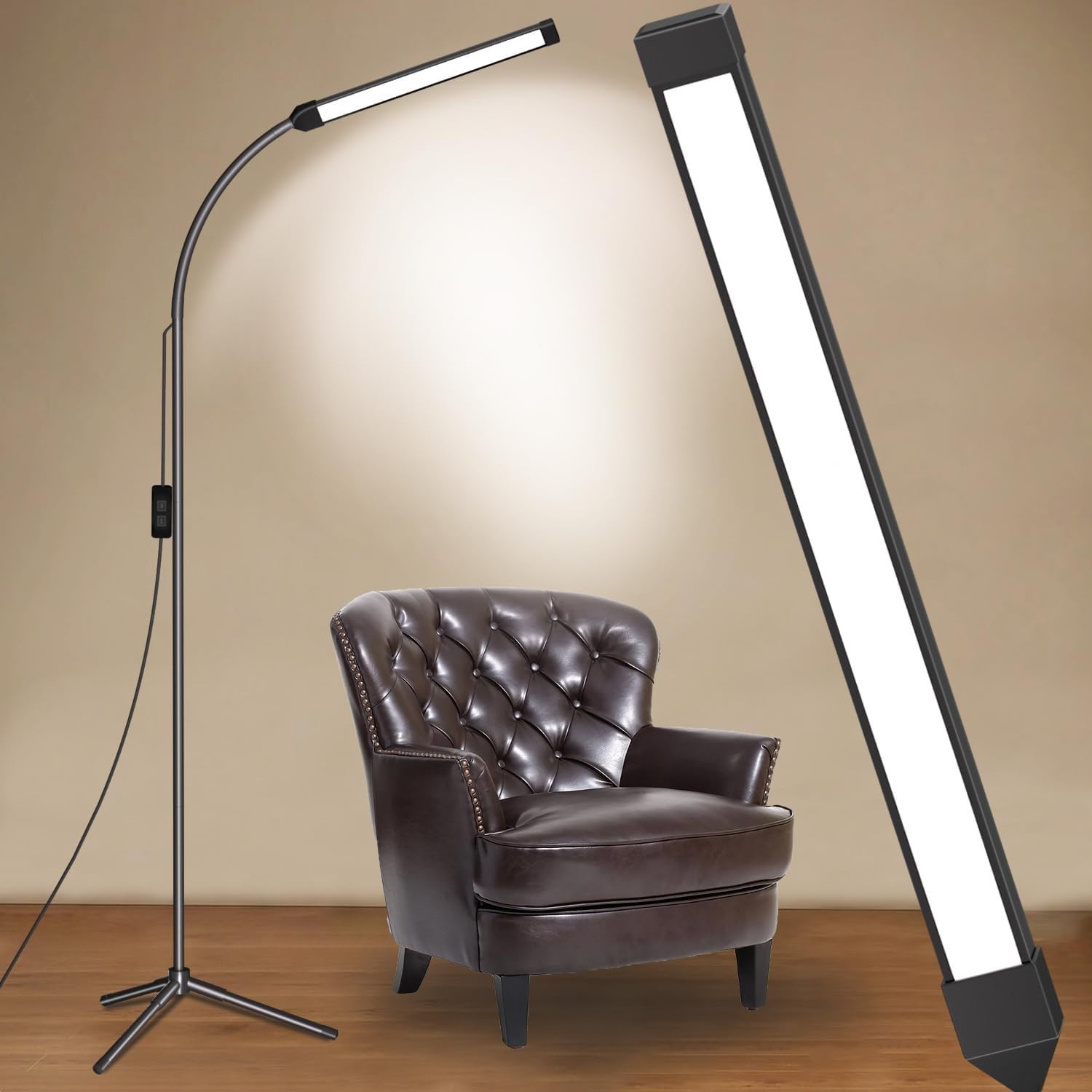 Led Floor Lamp for eyelash extensions Standing light Floor Lamps for Office Stan