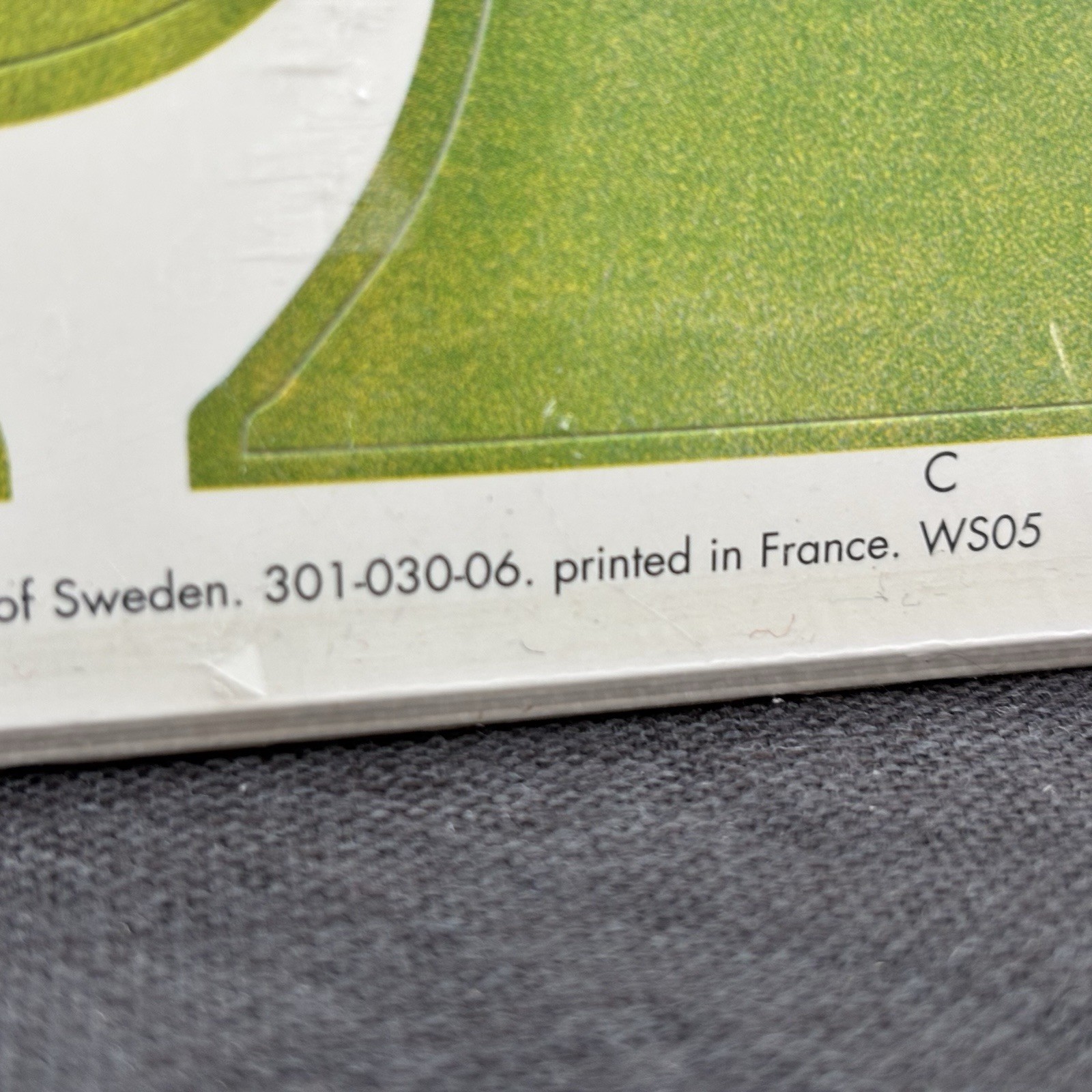 New IKEA Slatthult Bamboo Green Wall Stickers Van Den Bossche 2006 Decal France