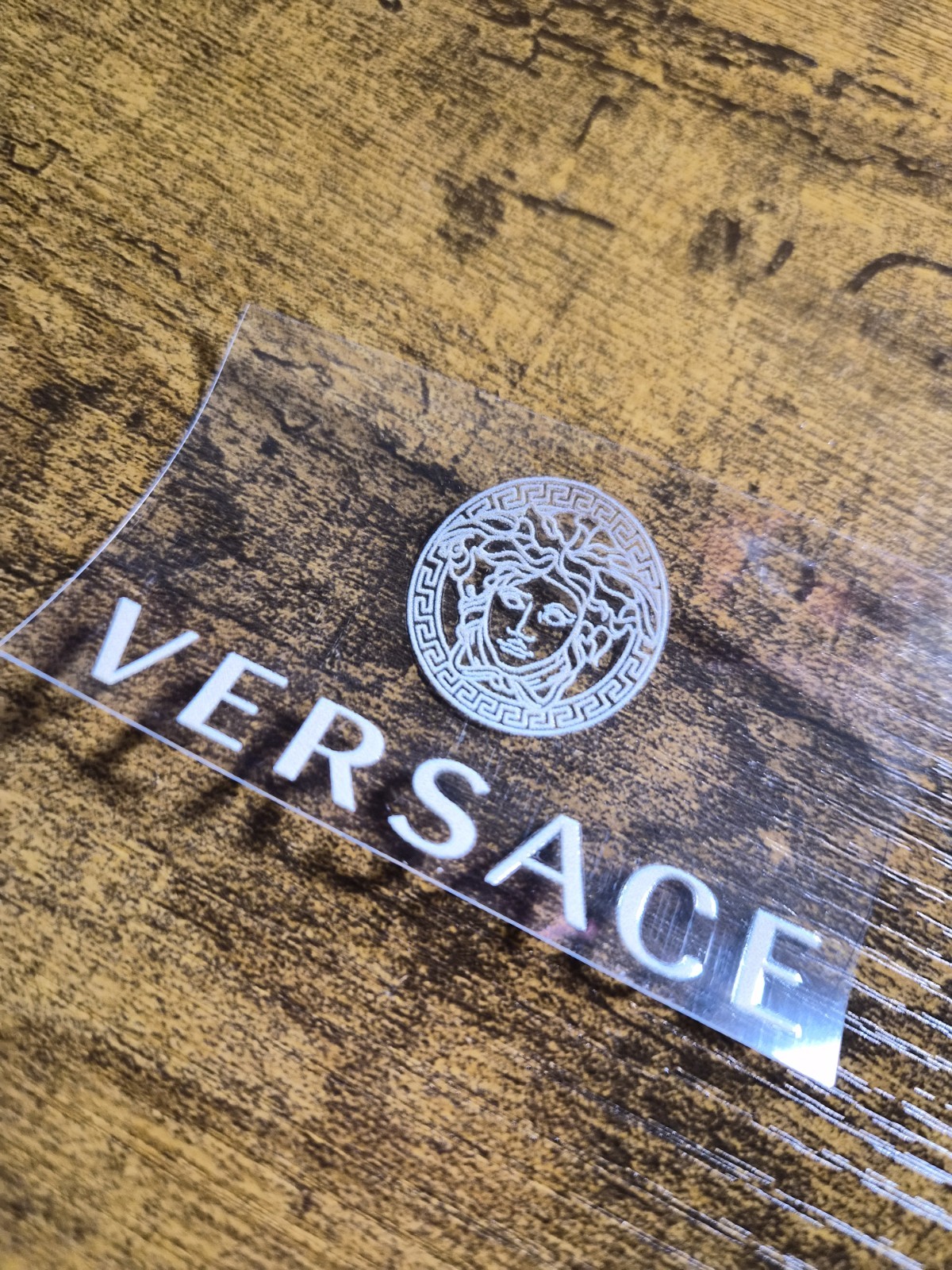 V LOGO High Quality UV DTF Decal Sticker waterproof USA NOT VINYL