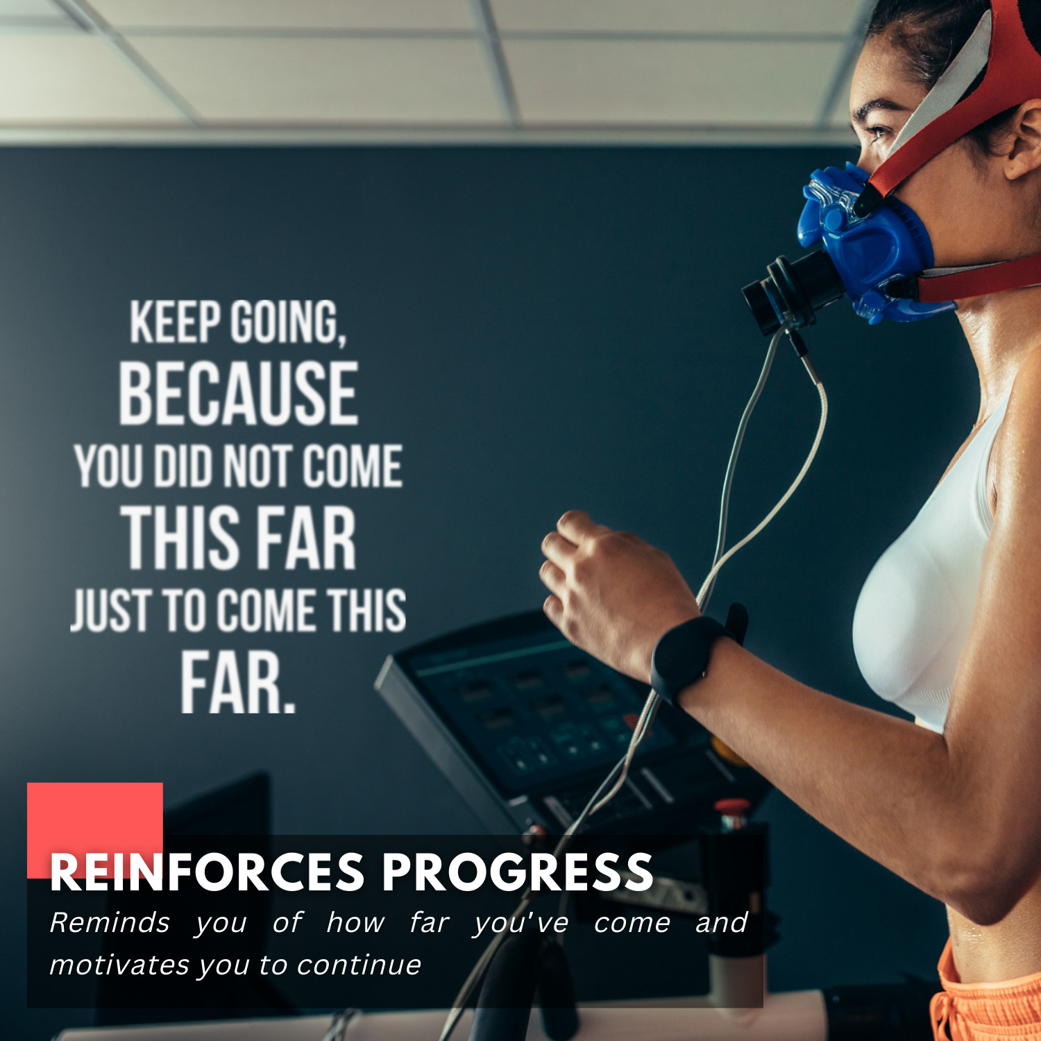 Motivational Wall Decal Quote – Keep Going – Inspirational Home or Gym Decor