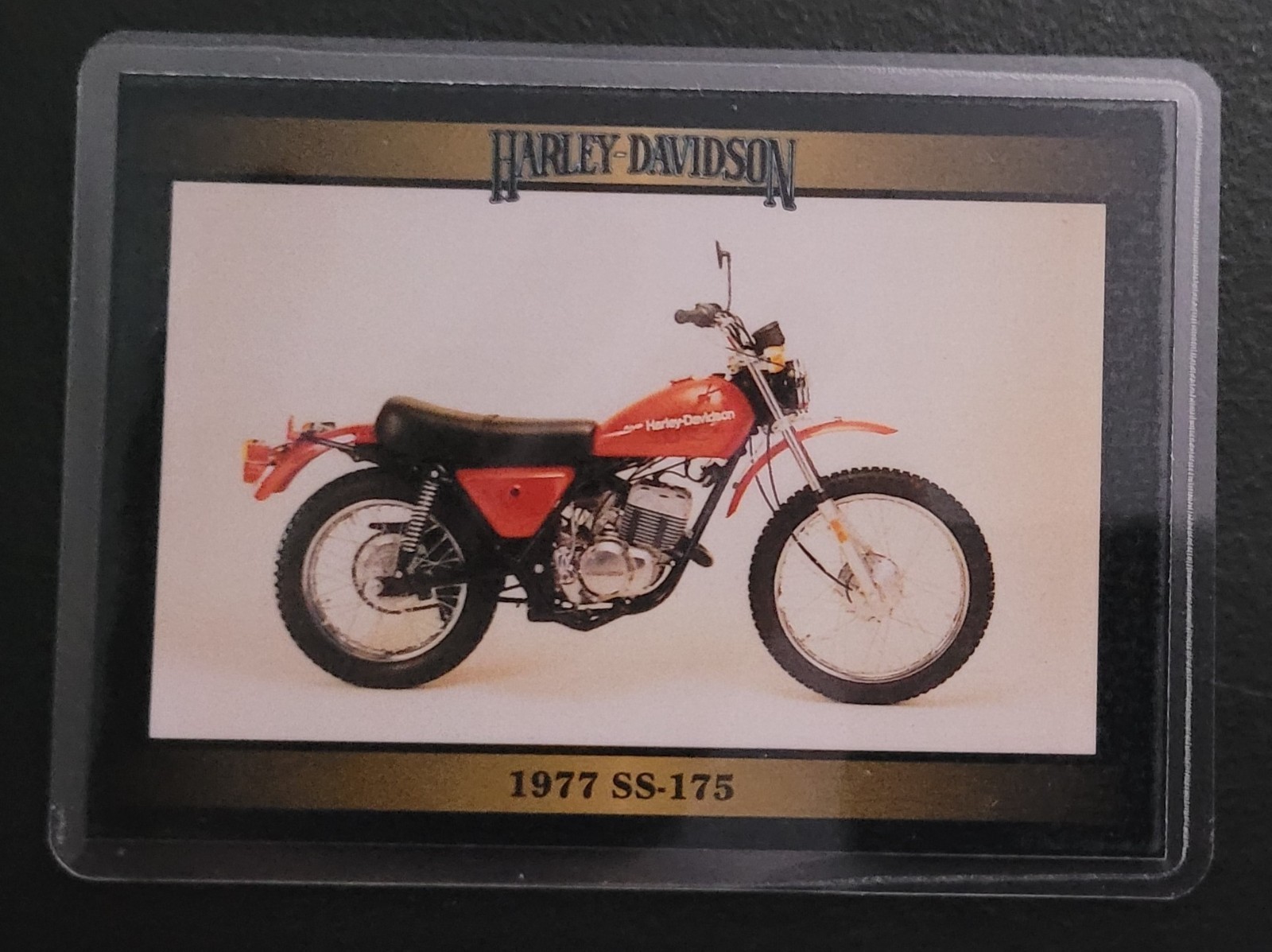 Vintage Harley-Davidson Collectible Card Fridge/Locker/Cabinet Laminated Magnets