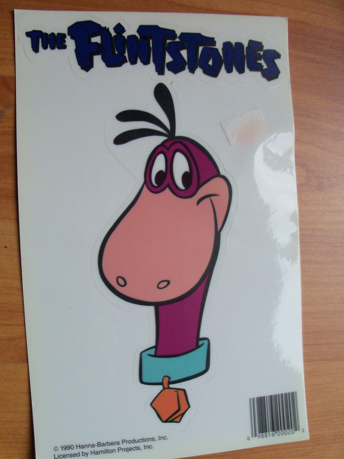 Flintstones Window Clings 5″ x 8″ 1990 Hanna-Barbera Multi-color Collectible NOS