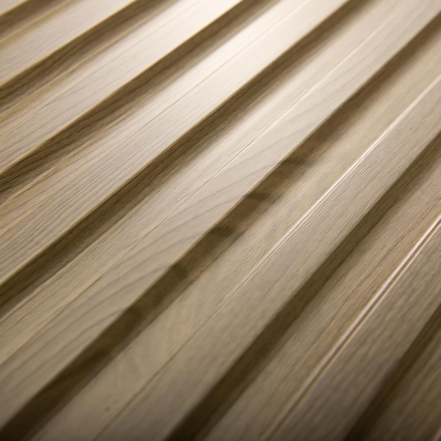 3D Wall Panels 6-Pack – Modern PVC Slat Design`