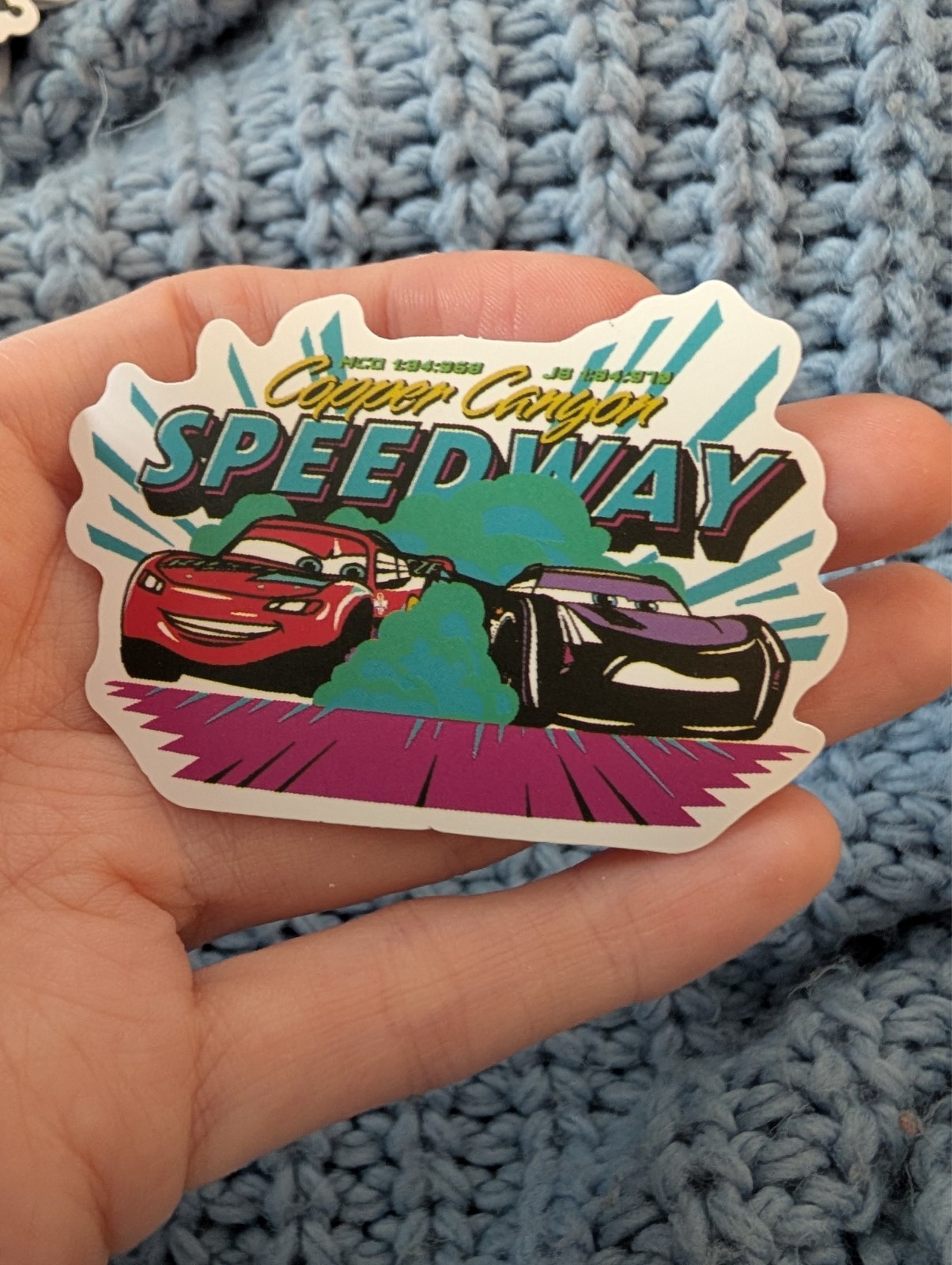 Cars, Pixar, Sticker, Disney, Lightning McQueen, Mater, Sally, Doc Hudson