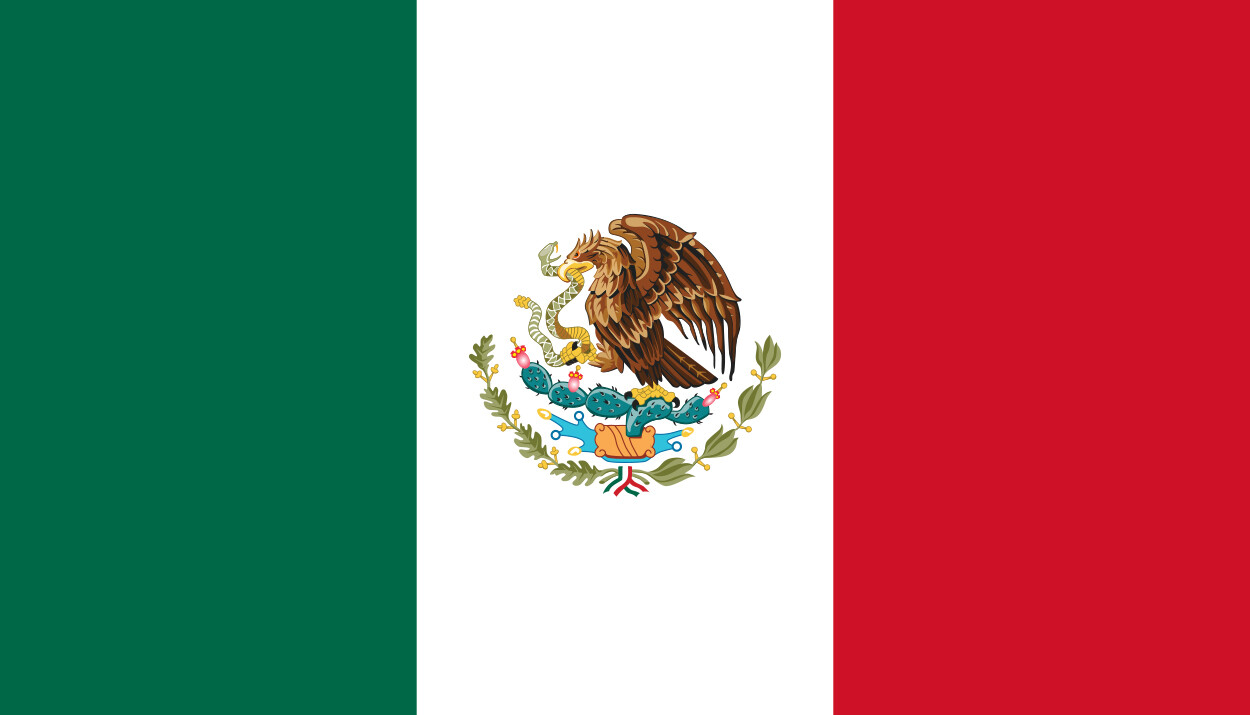 Mexico Country Flag Vinyl Decal Sticker Car Truck Bumper Laptop Mug Tumbler
