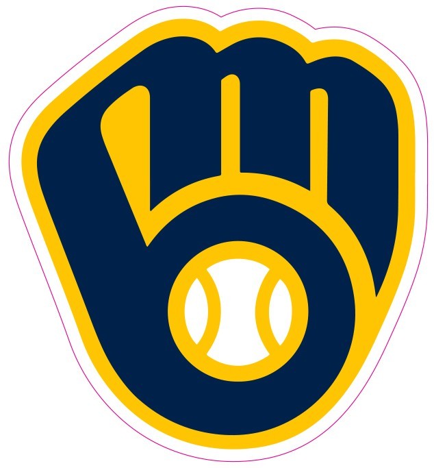 Milwaukee Brewers Vinyl Decal Sticker Car Truck Bumper Tumbler Mug
