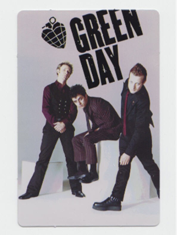 Green Day 15 Sticker Set | Grenade American Punk Rock Pop Skate Punk Band Logo