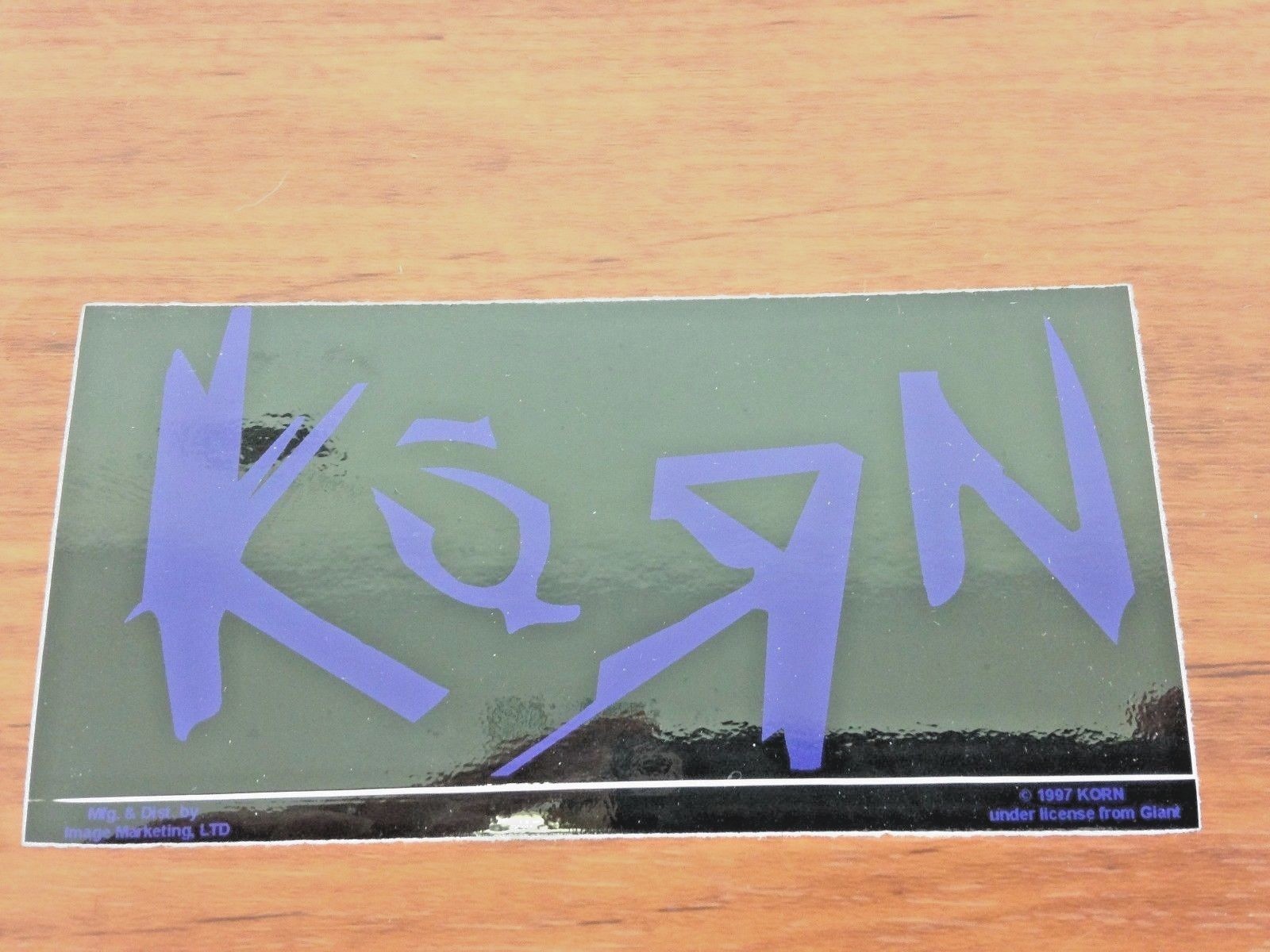 KORN – LOGO – STICKER/DECAL – BRAND NEW VINTAGE – MUSIC BAND 113