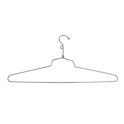 Econoco SLD/19-LH Steel Blouse & Dress Hanger W/ Swivel Loop Hook (Pack of 100)