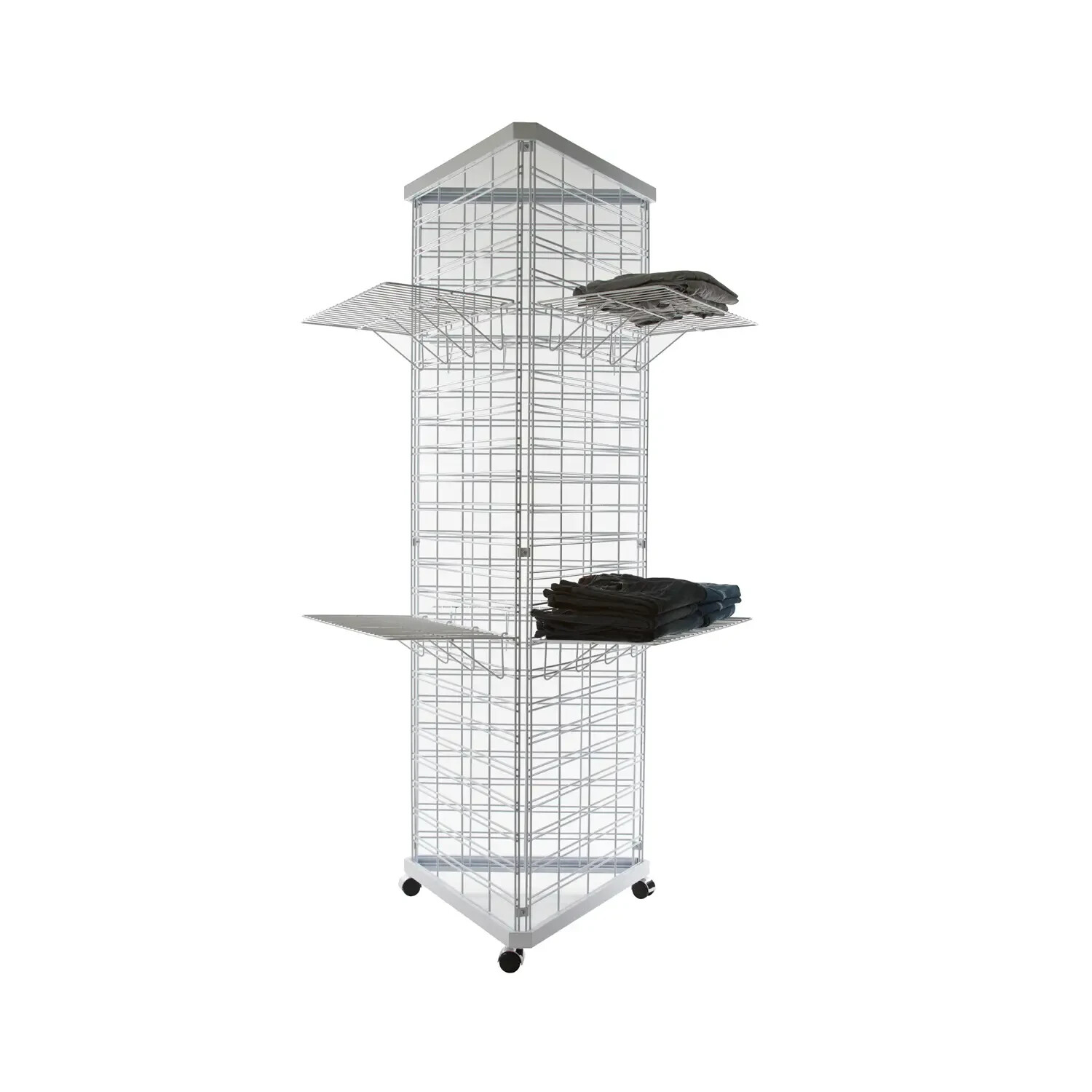 Triangle White Base for Grid Panels Econoco WTE/3TB