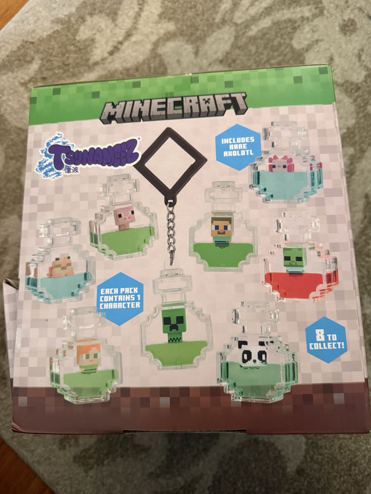 Minecraft Potion Tsunameez Acrylic Keychain Charm Multicolor NWT CHOOSE!