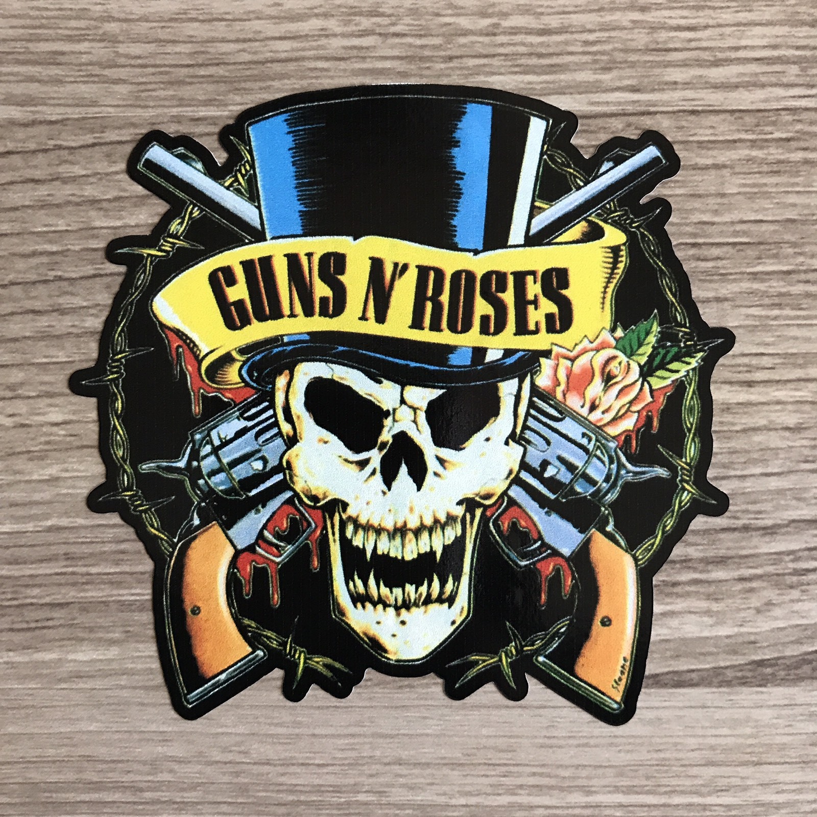 Guns N’ Roses 4″ Wide Vinyl Sticker – BOGO