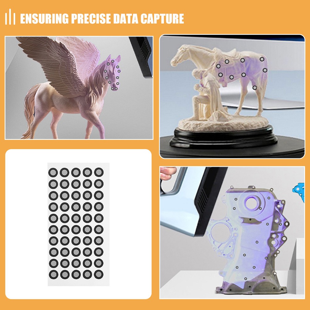 1100 Pcs 3d Scanner Positioning Markers Scanning Calibration Points