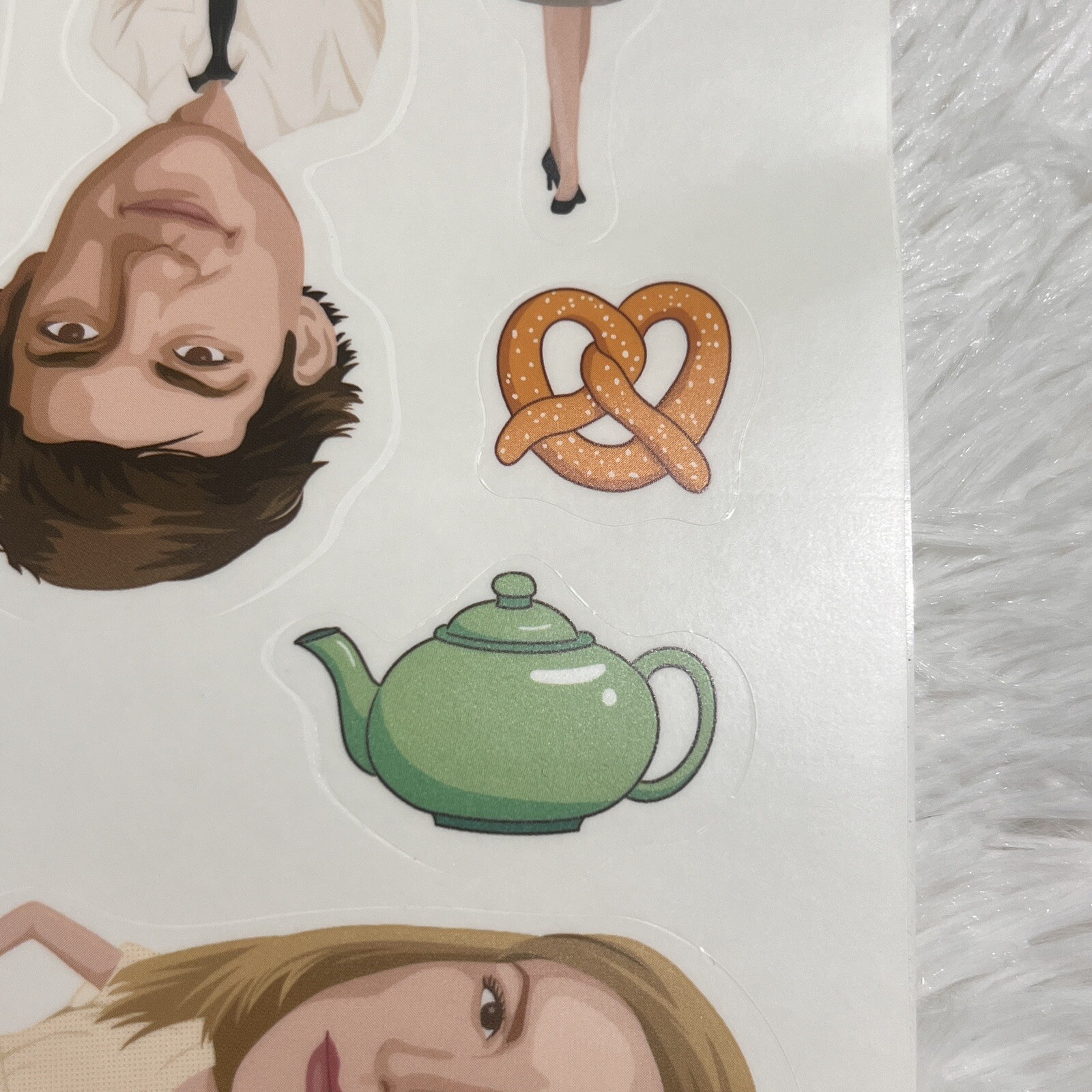 THE OFFICE Wall Decals Removable & Repositional Stickers TV Series 6 Sheets
