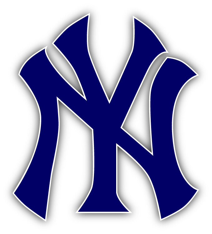 New York Yankees MLB Baseball Sport Logo Car Bumper Sticker Decal “SIZES”