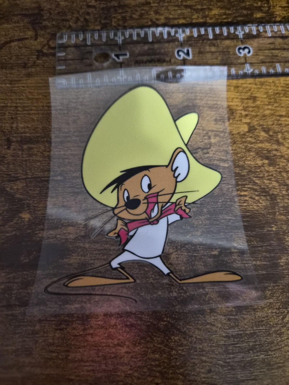 SPEEDY GONZALES High Quality UV DTF Decal Sticker waterproof USA NOT VINYL