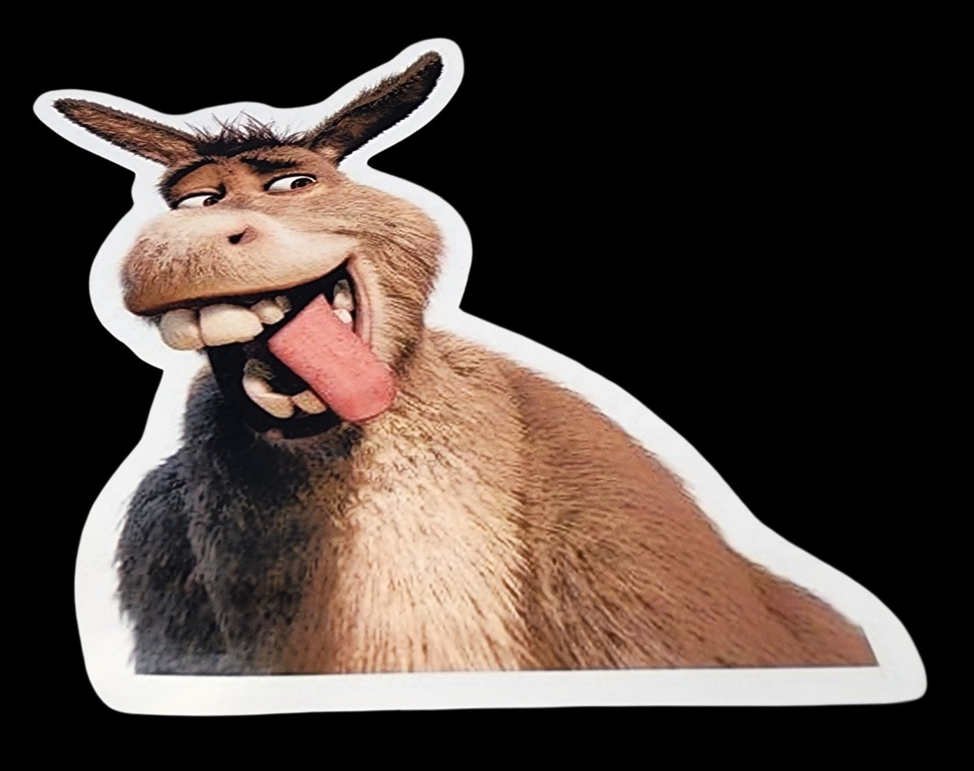 Shrek Donkey Inspired Waterproof Car Decal Poster Vinyl Sticker Cartoon Animal