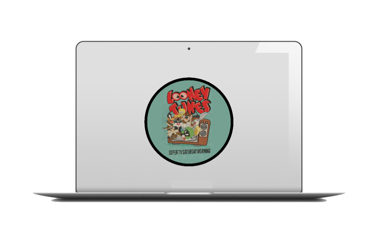 Cartoons – Looney Tunes – 4″ Vinyl Decal Car Trailer Laptop Cooler Truck Tumbler