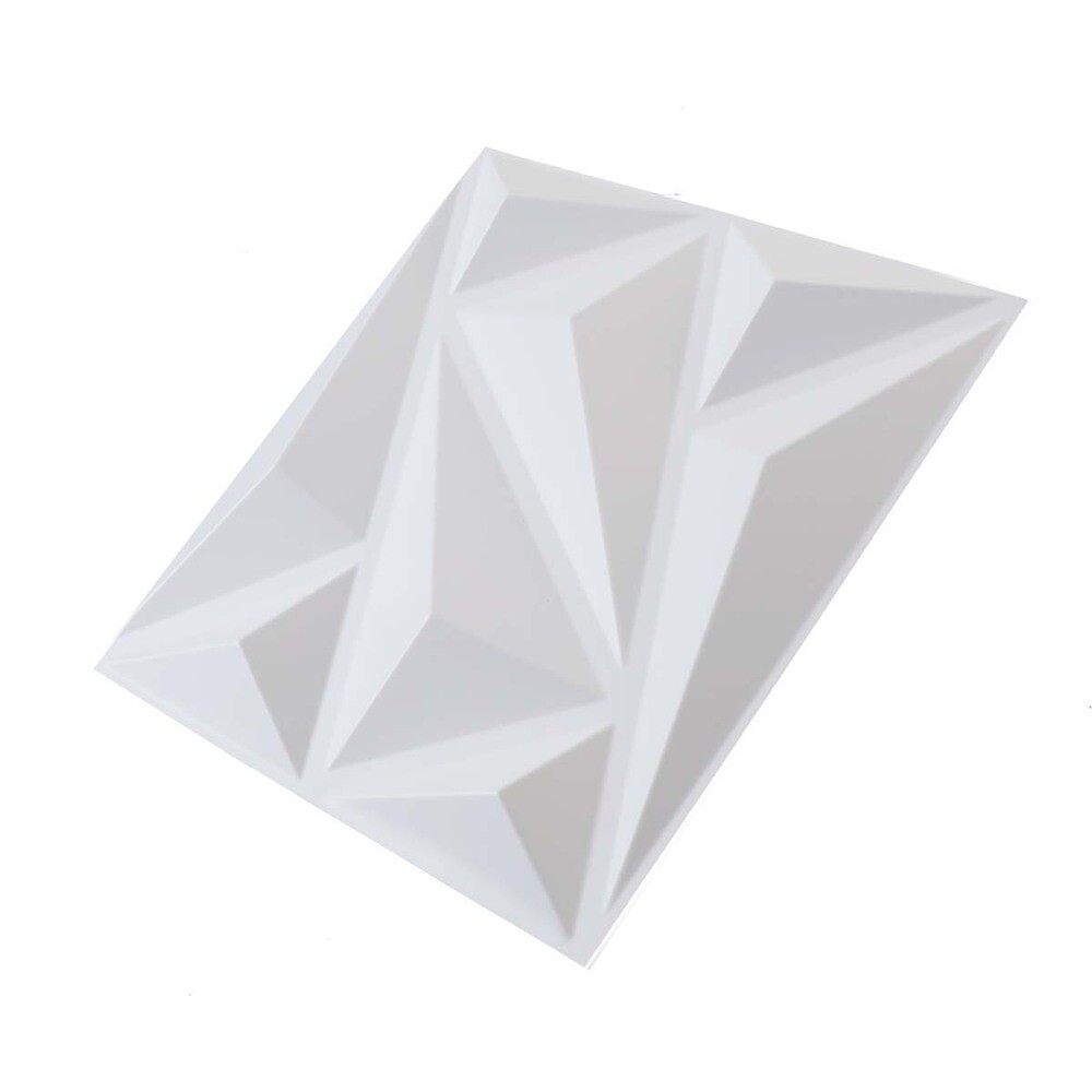 12pcs 3D Wall Panel Decorative Wall Ceiling Tiles Cladding Wallpaper Waterproof