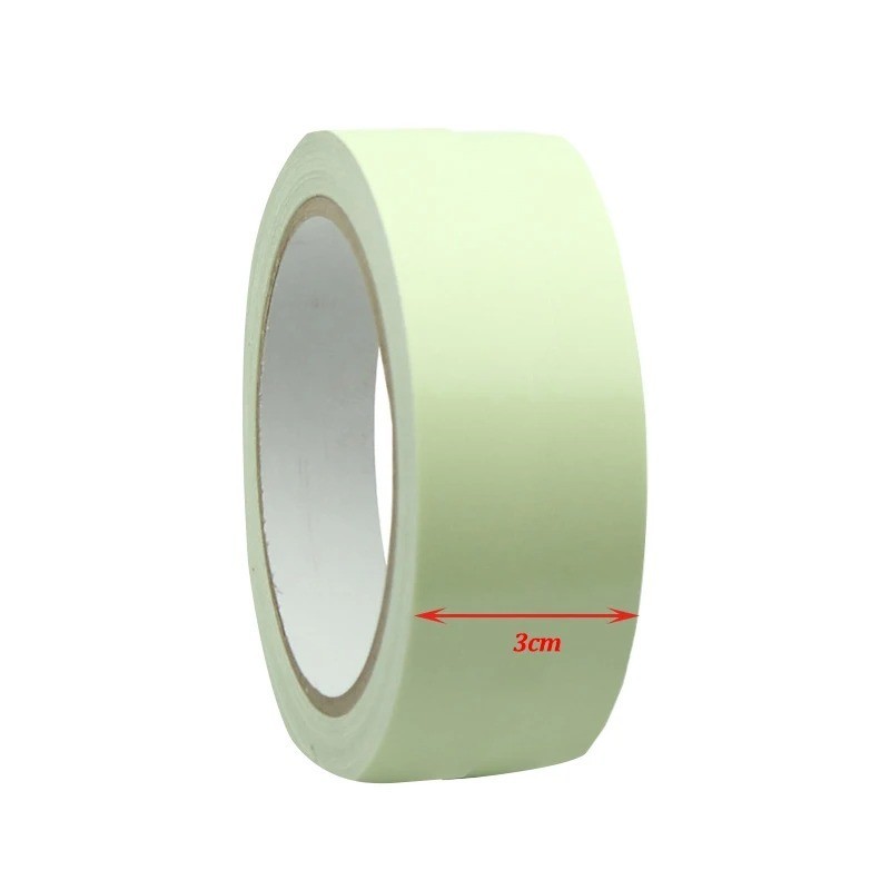 Self-Adhesive Luminous Safety Tape Fluorescent Glow in Dark Warning Tape 3M